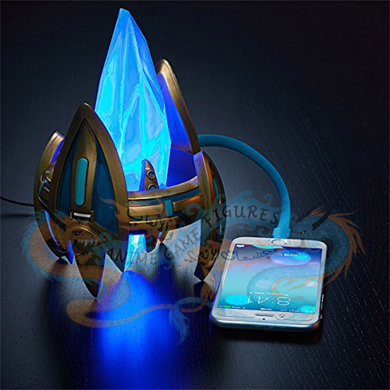 كرستالة ستاركرافت مضيئة لشحن الجوالات 