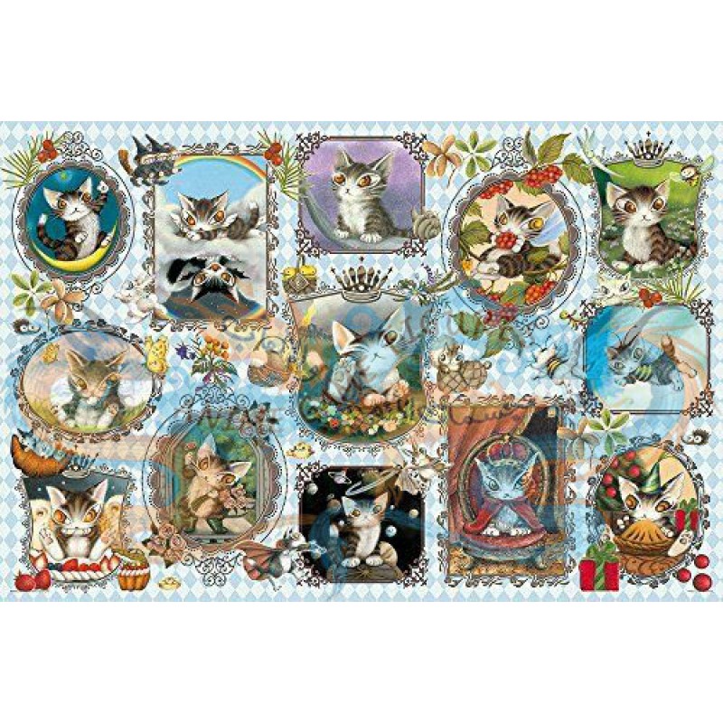 لعبة تركيب صورة قطط رقم 1290-10 مكونة من 1000 قطعة
