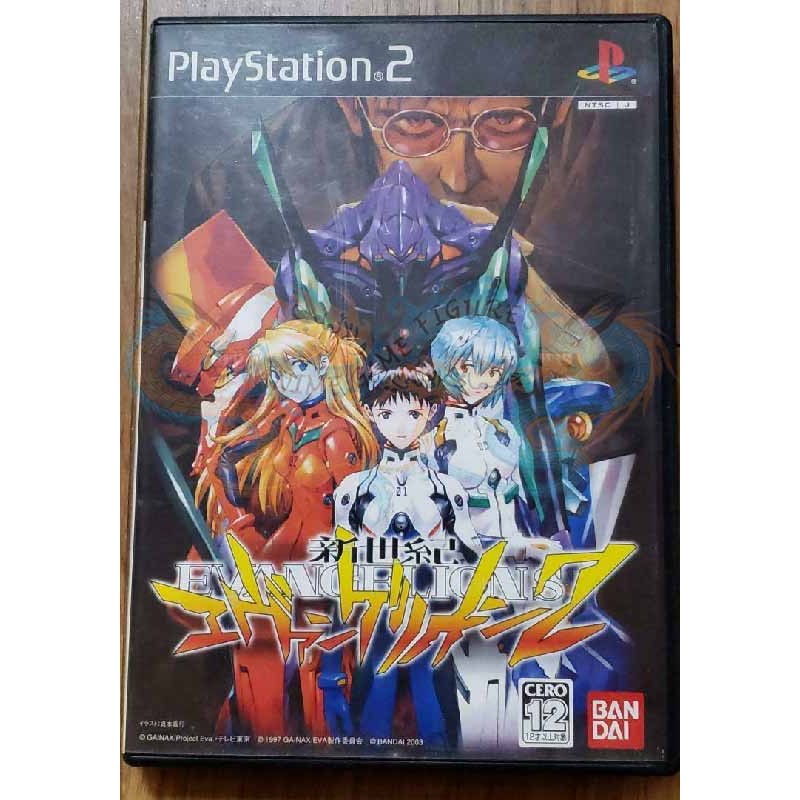 نيون جينيسيس ايفانجيليون 2 عالبلاي ستيشن 2 نظام ان تي اس سي ياباني