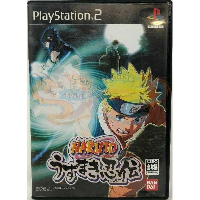 ناروتو اوزوماكي كرونيكلز عالبلاي ستيشن 2 نظام ان تي اس سي ياباني