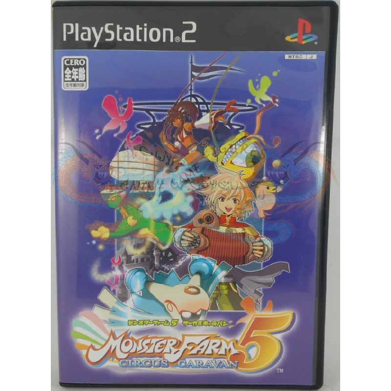 مونستر فارم 5 عالبلاي ستيشن 2 نظام ان تي اس سي ياباني