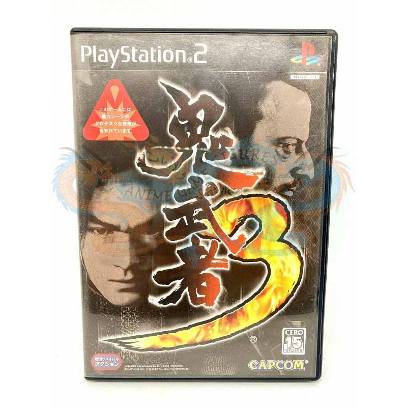 اونيموشا 3 عالبلاي ستيشن 2 نظام ان تي اس سي ياباني