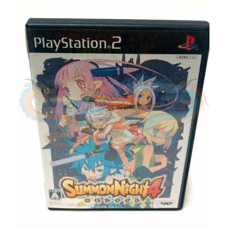 سمن نايت 4 عالبلاي ستيشن 2 نظام ان تي اس سي ياباني