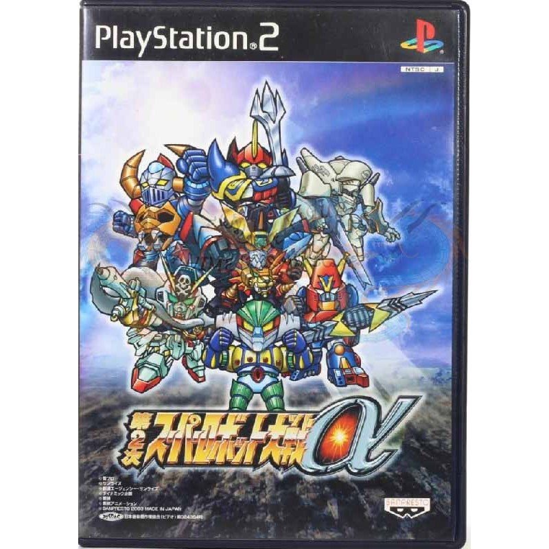 سوبر روبوت وارز سيكند الفا 2 عالبلاي ستيشن 2 نظام ان تي اس سي ياباني
