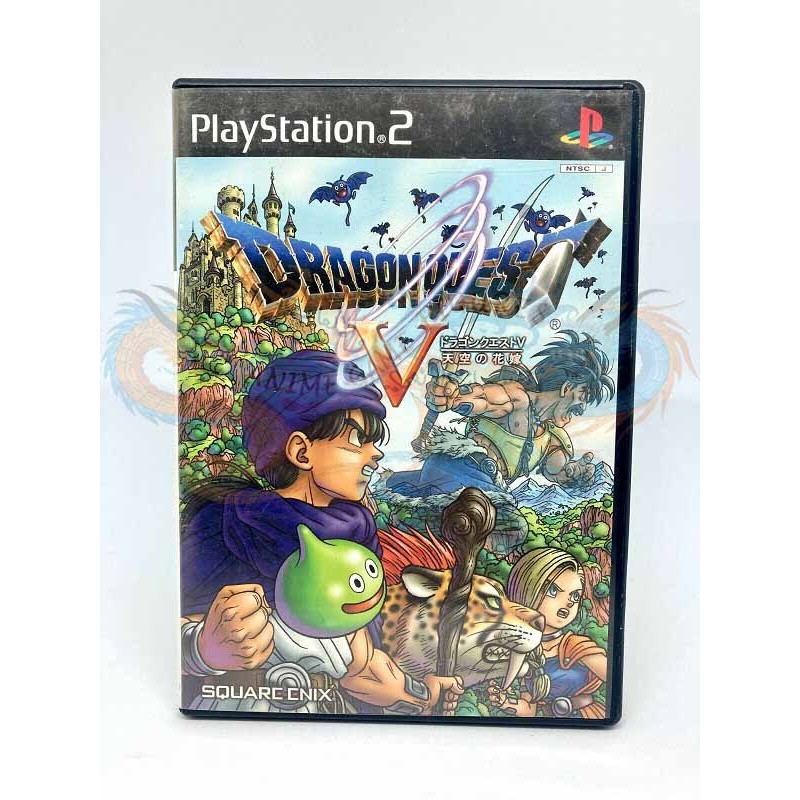 دراقون كويست 5 عالبلاي ستيشن 2 نظام ان تي اس سي ياباني