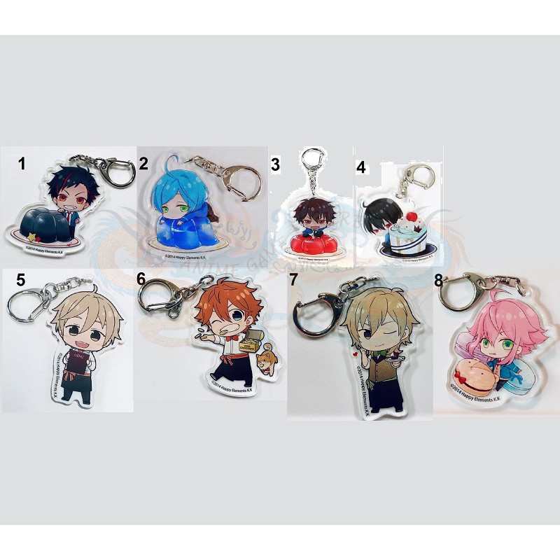 سلسلة مفاتيح منوعة اكريليك انسيمبل ستارز 