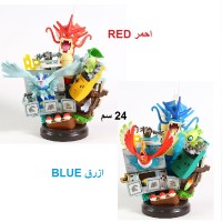 بوكيمون قيرادوس الازرق و الاحمر جيم بوي