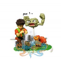 بروك ومجموعة بوكيمونات من انمي بوكيمون