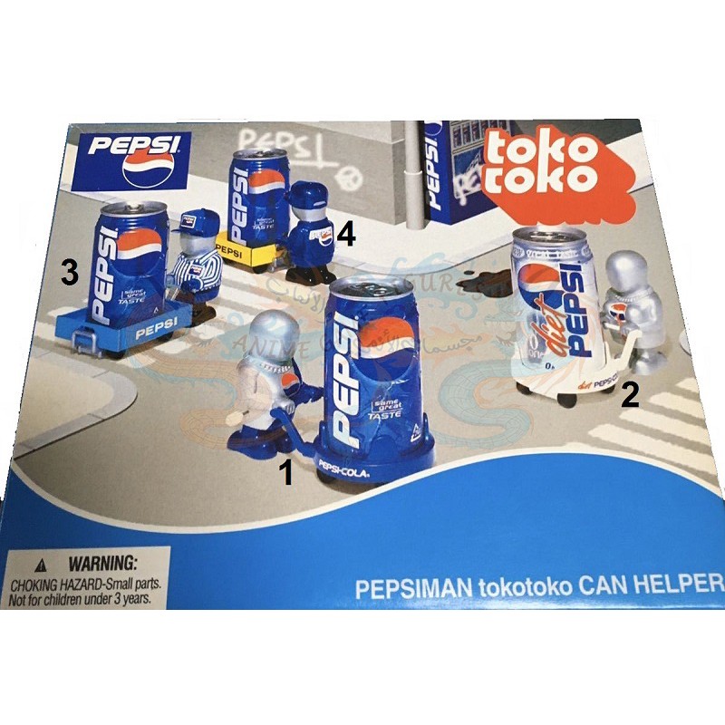 بيبسي مان توكتوك لنقل البيبسي فوق الطاولة