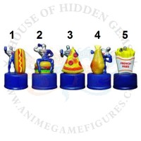 بيبسي مان وجبات نقانق برقر بيتزا بروست بطاطس