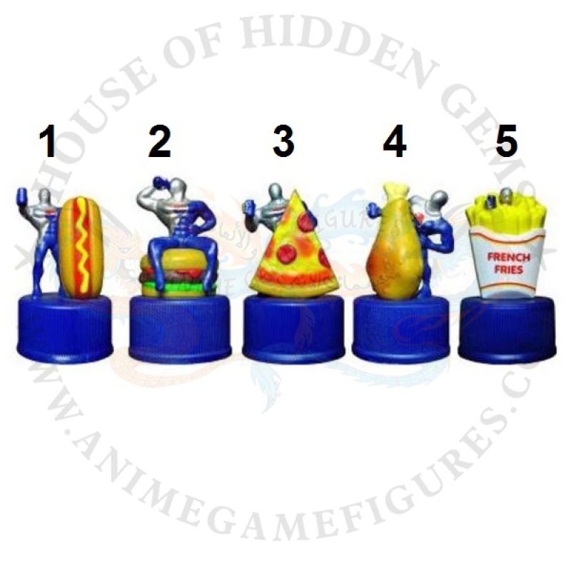 بيبسي مان وجبات نقانق برقر بيتزا بروست بطاطس