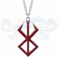 سلسلة رقبة شعار بيرسيرك انمي بيرسيرك