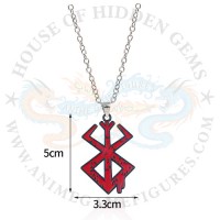 شعار بيرسيرك سلسلة رقبة تعليقة حديد بيرسيرك