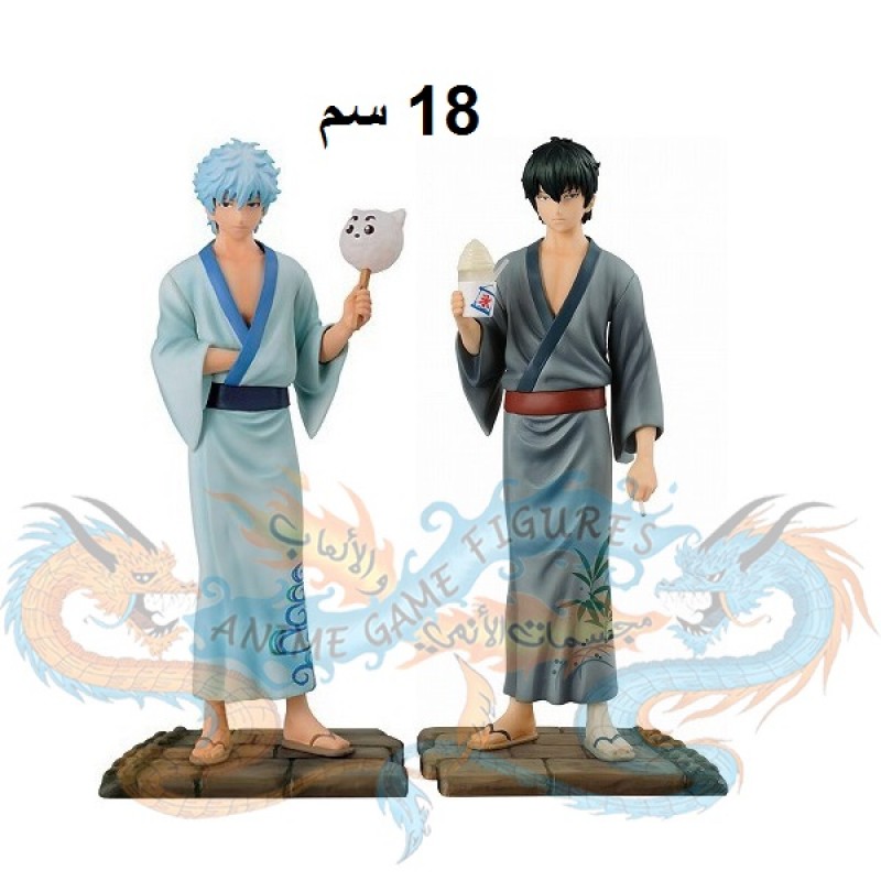 جينتوكي ساكاتا وهيجيكاتا توشيرو ايشيبان كوجي من انمي جينتاما 