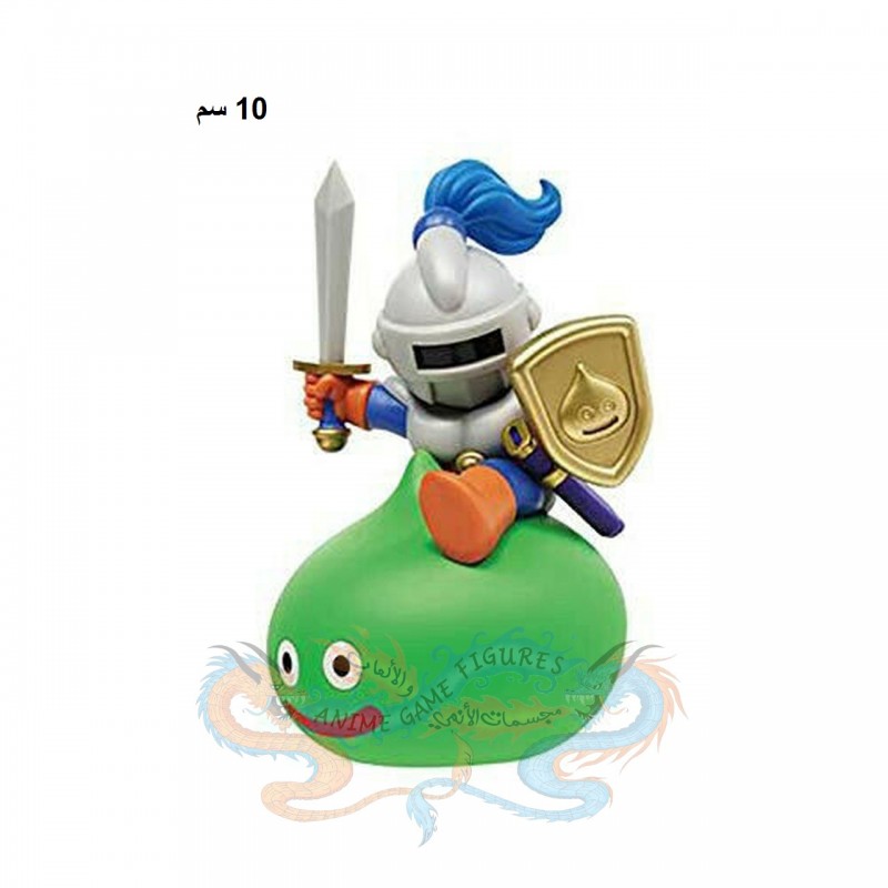 سلايم و الفارس مجسم من لعبة دراقون كويست