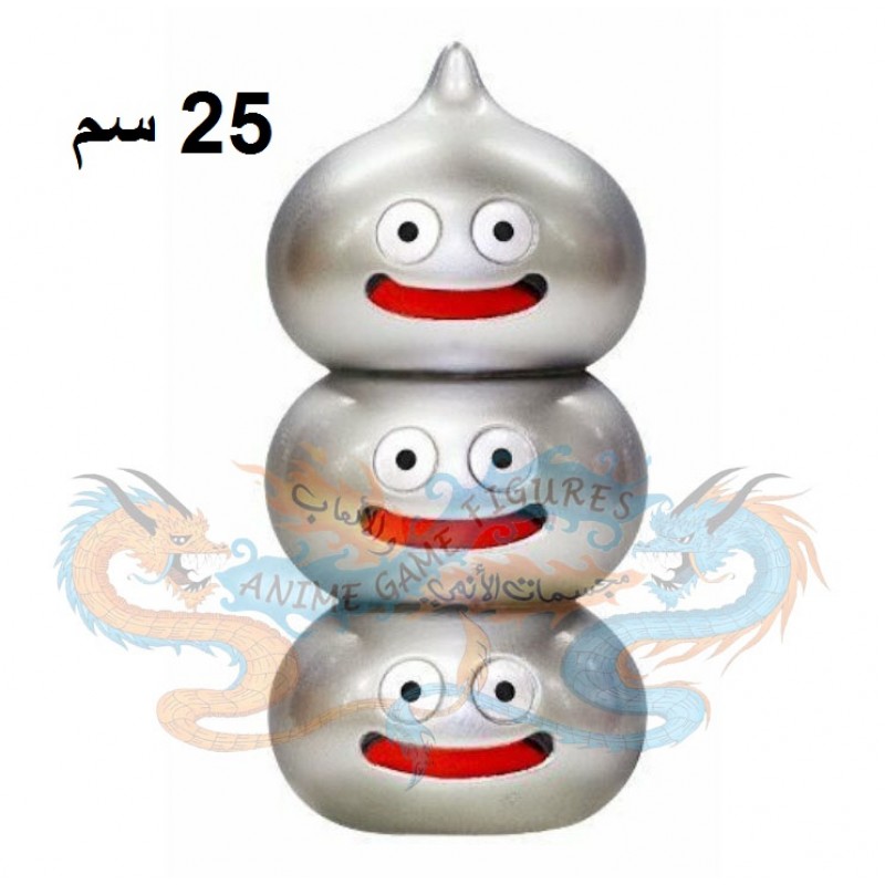 الوحش سلايم الميتاليك مجسم من لعبة دراقون كويست
