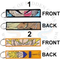 سن قوكو فيجيتا سلسلة مفاتيح قماش ميدالية دراقون بول