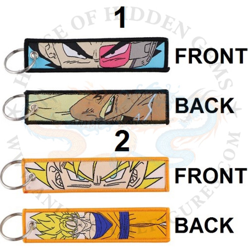 سن قوكو فيجيتا سلسلة مفاتيح قماش ميدالية دراقون بول