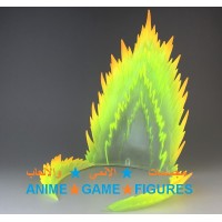 مجسم هالة مؤثرات لون اصفر