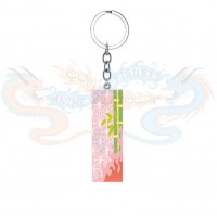 سلسلة مفاتيح اكريليك شعار نيزوكو انمي ديمون سلاير كاميتسو نو يبا