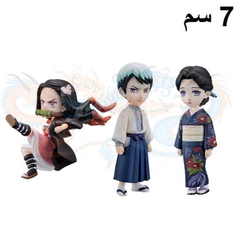 نيزوكو كامادو تامايو يوشيرو مجسمات ديمون سلاير كيميتسو نو يبا