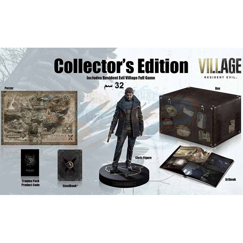 ريزيدنت ايفل 8 فيليج كوليكتر ايديشن كريس ريدفيلد