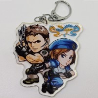 كريس ريدفيلد و جيل فالنتاين سلسلة مفاتيح ريزيدنت ايفل عجائب التنين