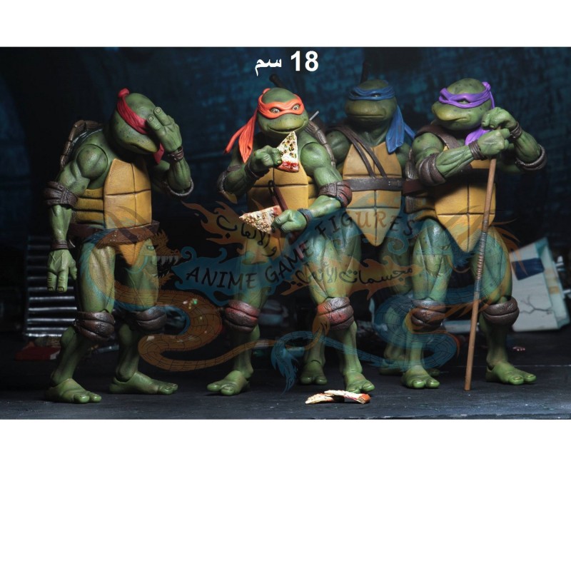 سلاحف النينجا مجموعة فلم سنة 1990 اصدار قيم ستوب