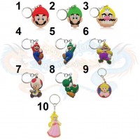 سلسلة مفاتيح ماريو شخصيات منوعة