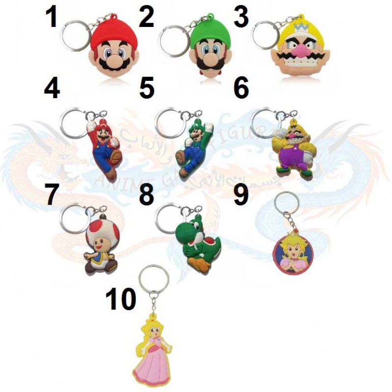 سلسلة مفاتيح ماريو شخصيات منوعة