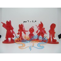 فاينل فانتسي 7 حملة كوكاكولا 5 مجسمات 