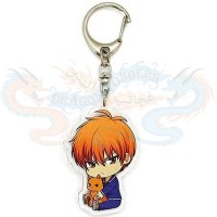 كيو سلسلة مفاتيح اكريليك فروتس باسكيت