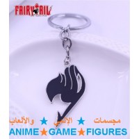 سلسلة مفاتيح فيري تيل لون اسود