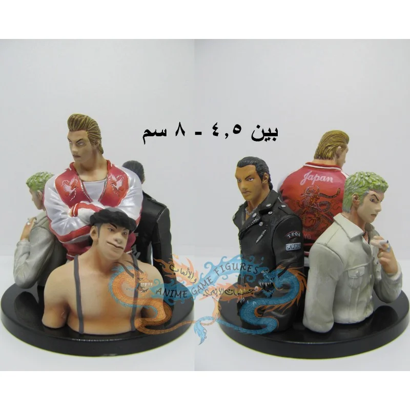 مجموعة كروز اكس ورست كروز زيرو 5 مجسمات 