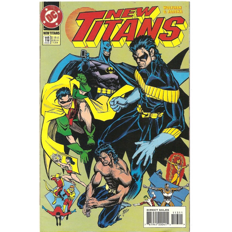 1994 دي سي كوميكس نيو تايتنز 113