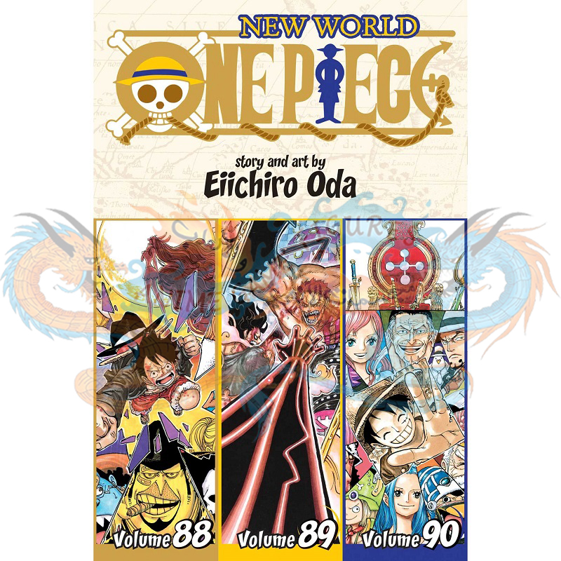 مانجا ون بيس المجلد رقم 88-89-90 في كتاب واحد