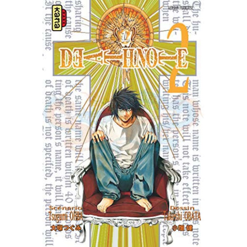 مانجا لغة فرنسية ديث نوت المجلد رقم 2