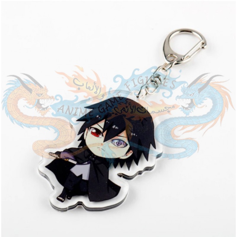 سلسلة مفاتيح اكريليك اوبيتو اوتشيها انمي ناروتو