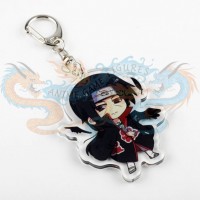 سلسلة مفاتيح اكريليك ايتاشي اوتشيها اكاتسوكي انمي ناروتو