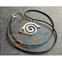 تعليقة رقبة وسلسلة شعار قرية الورق الخفية ناروتو