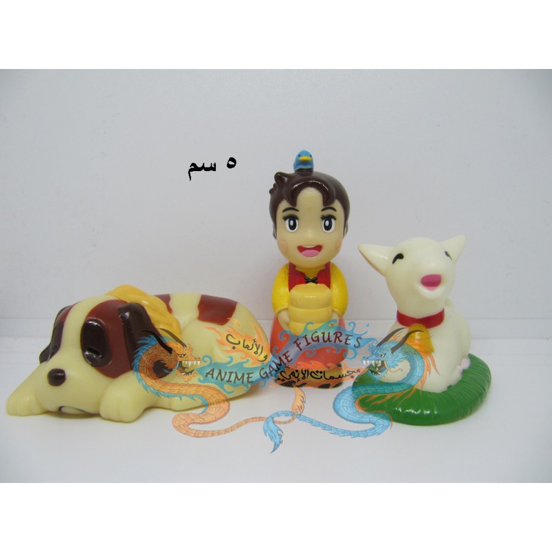 هايدي المجموعة الرابعة مكونة من 3 مجسمات