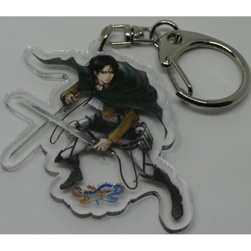 سلسلة مفاتيح ليفاي انمي هجوم العمالقة عجائب التنين