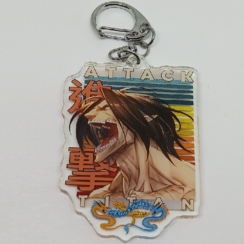 العملاق المؤسس ايرين ياجر سلسلة مفاتيح هجوم العمالقة عجائب التنين