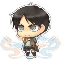 سلسلة مفاتيح كبيرة ايرين اكريليك هجوم العمالقة