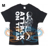 تيشيرت هجوم العمالقة اسود تيشيرت هجوم العمالقة اسود