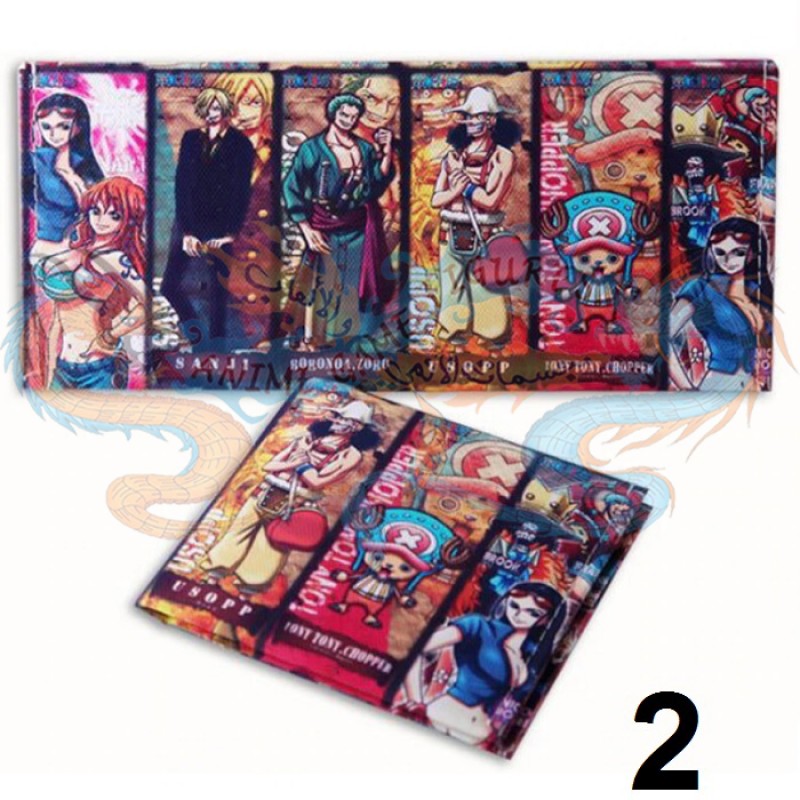 محفظة ون بيس اشكال متعددة