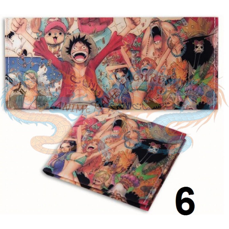 محفظة ون بيس اشكال متعددة