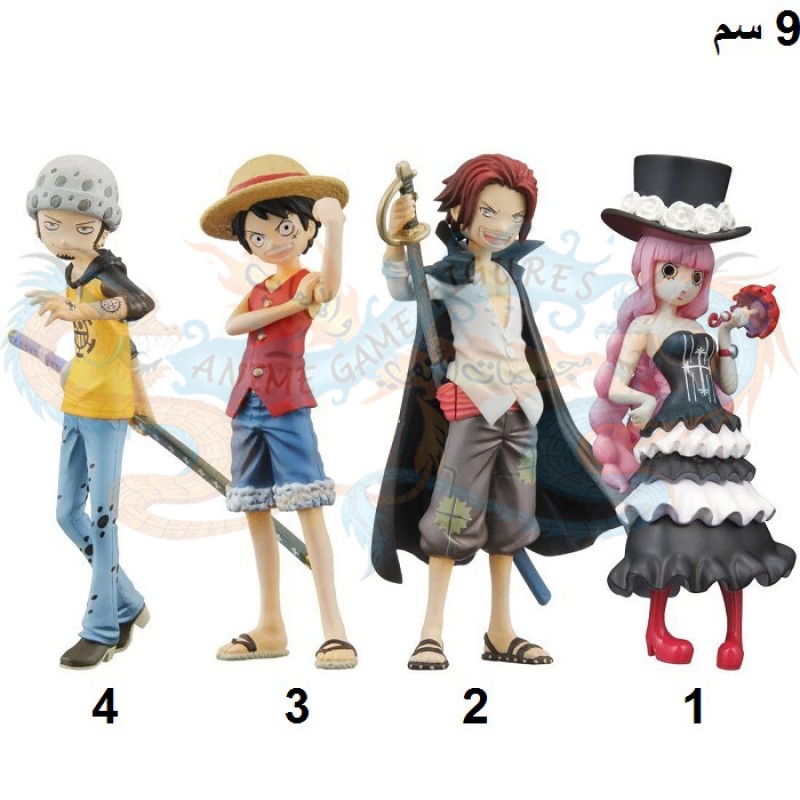 مجسمات هاف ايج كاراكتيرز بيرونا لوفي شانكس ترافلجار لاو ون بيس