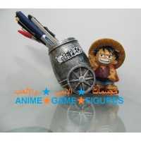 حاملة اقلام مكتب لوفي والمدفع ون بيس