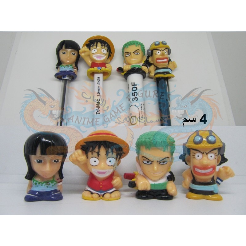 طاقم قبعة القش مجسمات مفرغة ون بيس